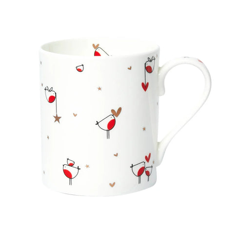 ROBINS FINE BONE MUG