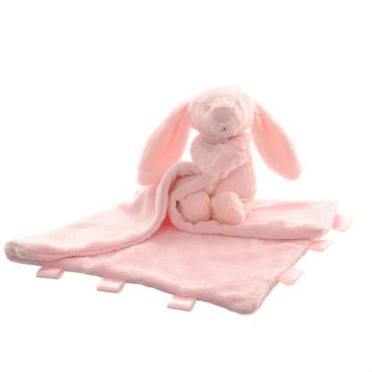 PINK BUNNY COMFORTER BLANKET