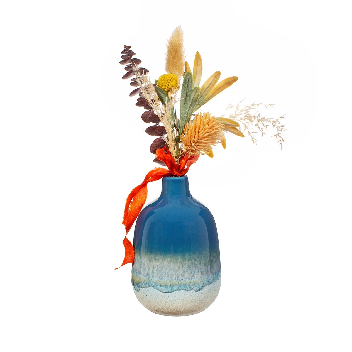 MOJAVE GLAZE BLUE VASE