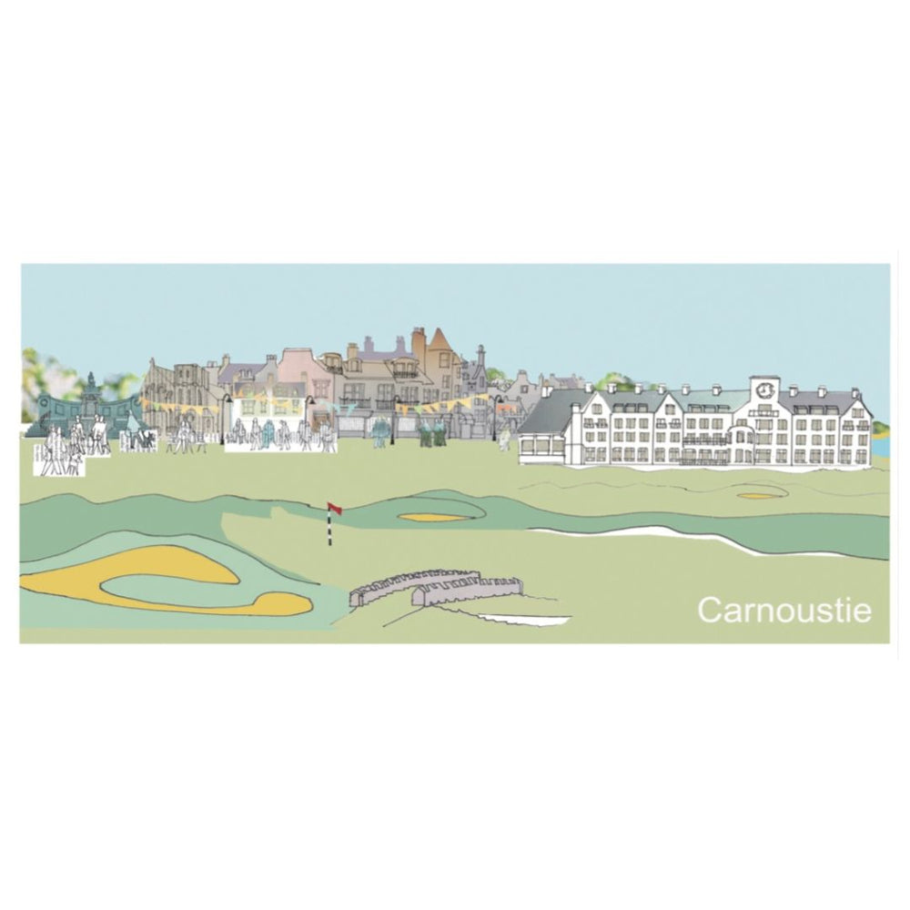 CARNOUSTIE PANORAMIC PRINT