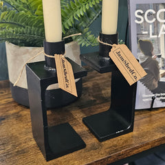 LARGE CHANNEL CANDLE HOLDER