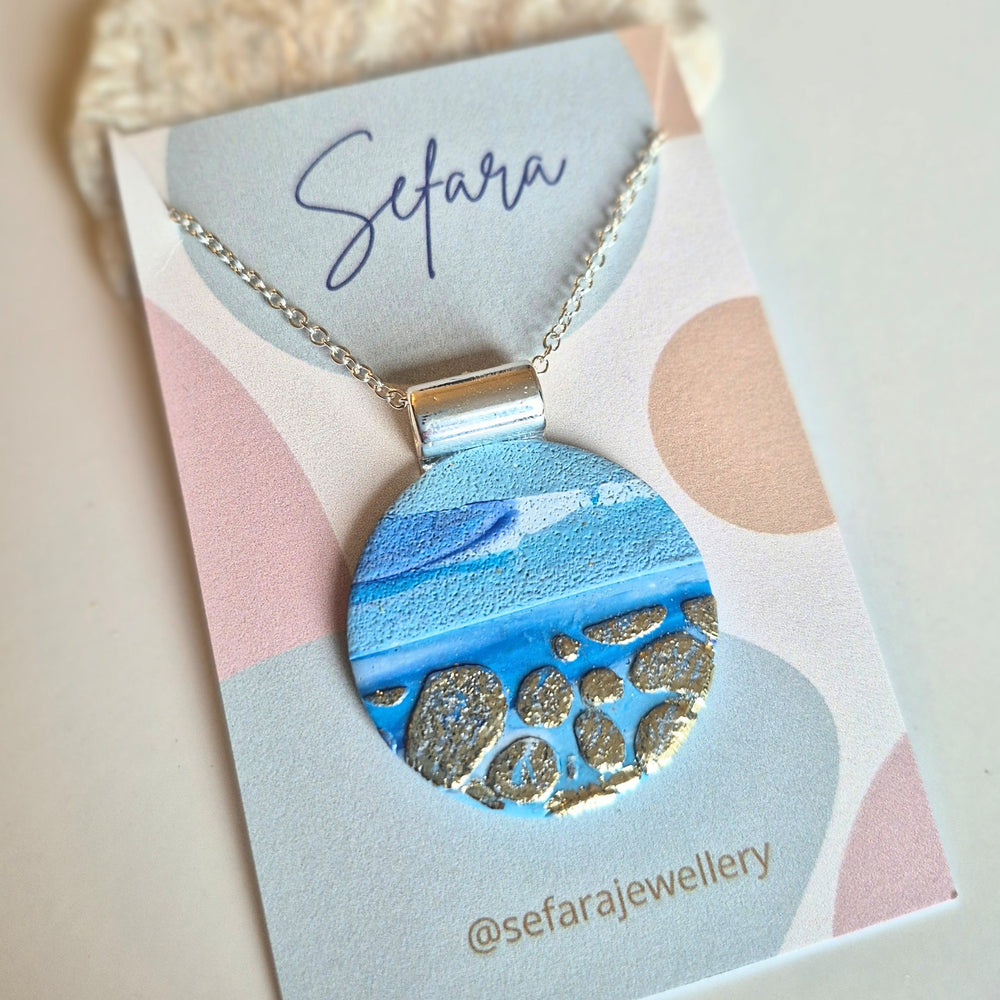 LARGE SEASCAPE PENDANTS