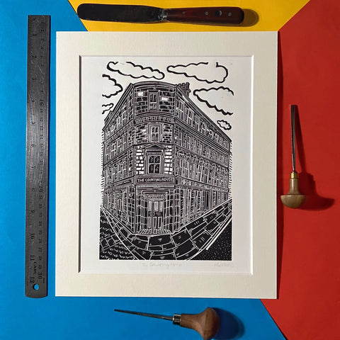 THE COUNTING HOUSE PRINT