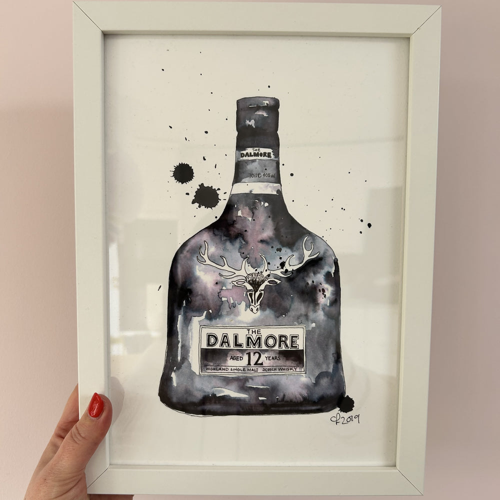 DALMORE 12YR WHISKY PRINT
