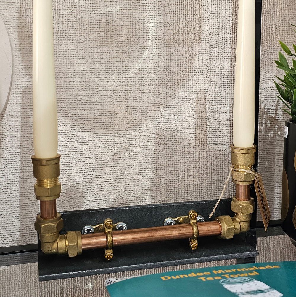 DOUBLE CANDLE HOLDER - RSA BASE