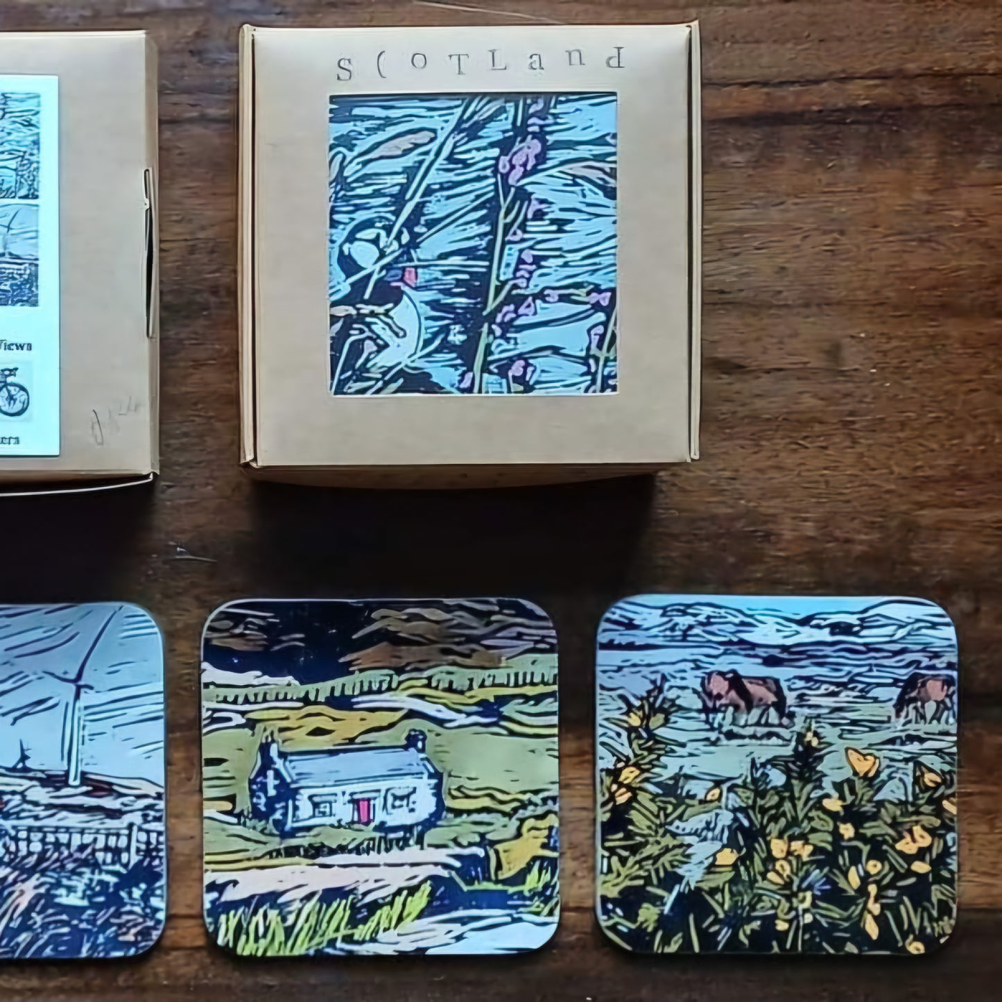SCOTTISH COASTER SETS