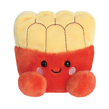 Palm Pal Plush happy face toy red and yellow frenchy fries