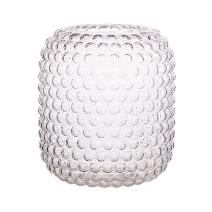 GLASS BOBBLE VASE