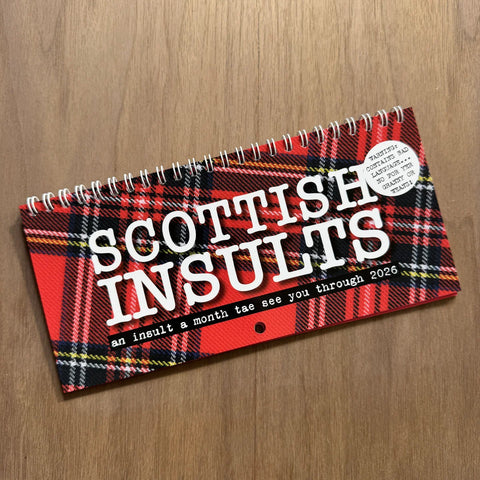 SCOTTISH INSULTS CALENDAR