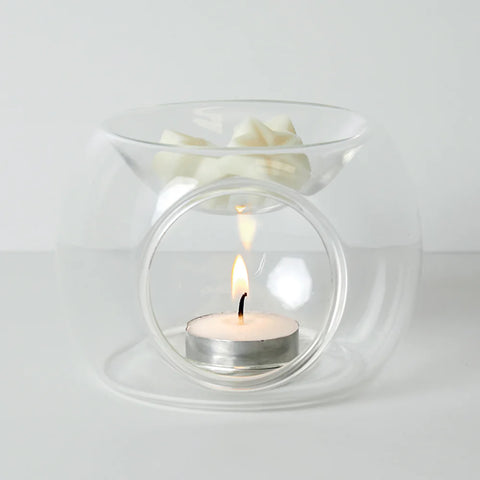 GLASS WAX MELT BURNER