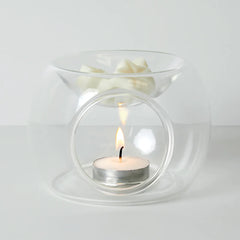 GLASS WAX MELT BURNER
