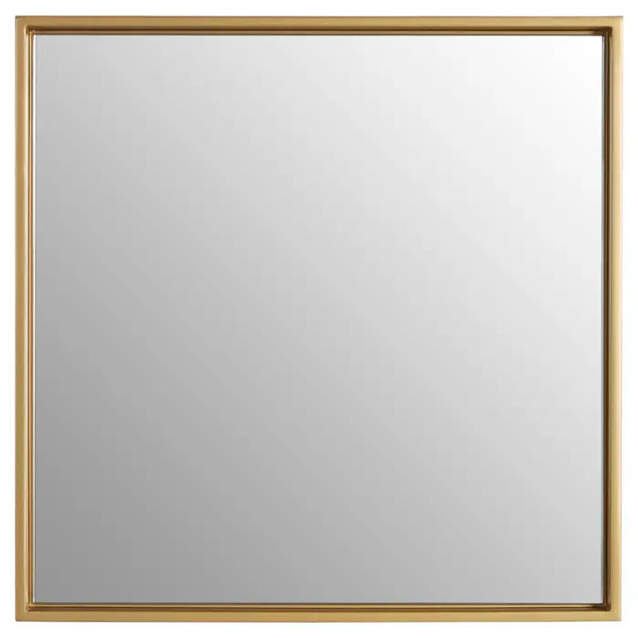 GOLD FRAMED SQUARE MIRROR