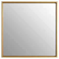 GOLD FRAMED SQUARE MIRROR