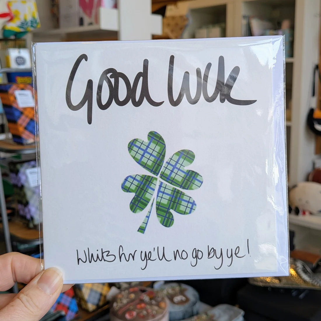 GOOD LUCK CARD