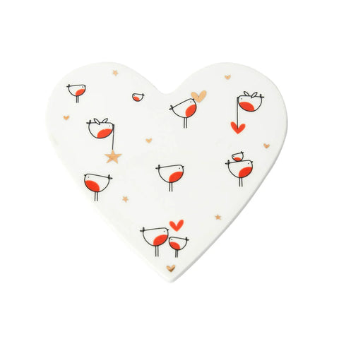 ROBINS HEART COASTER