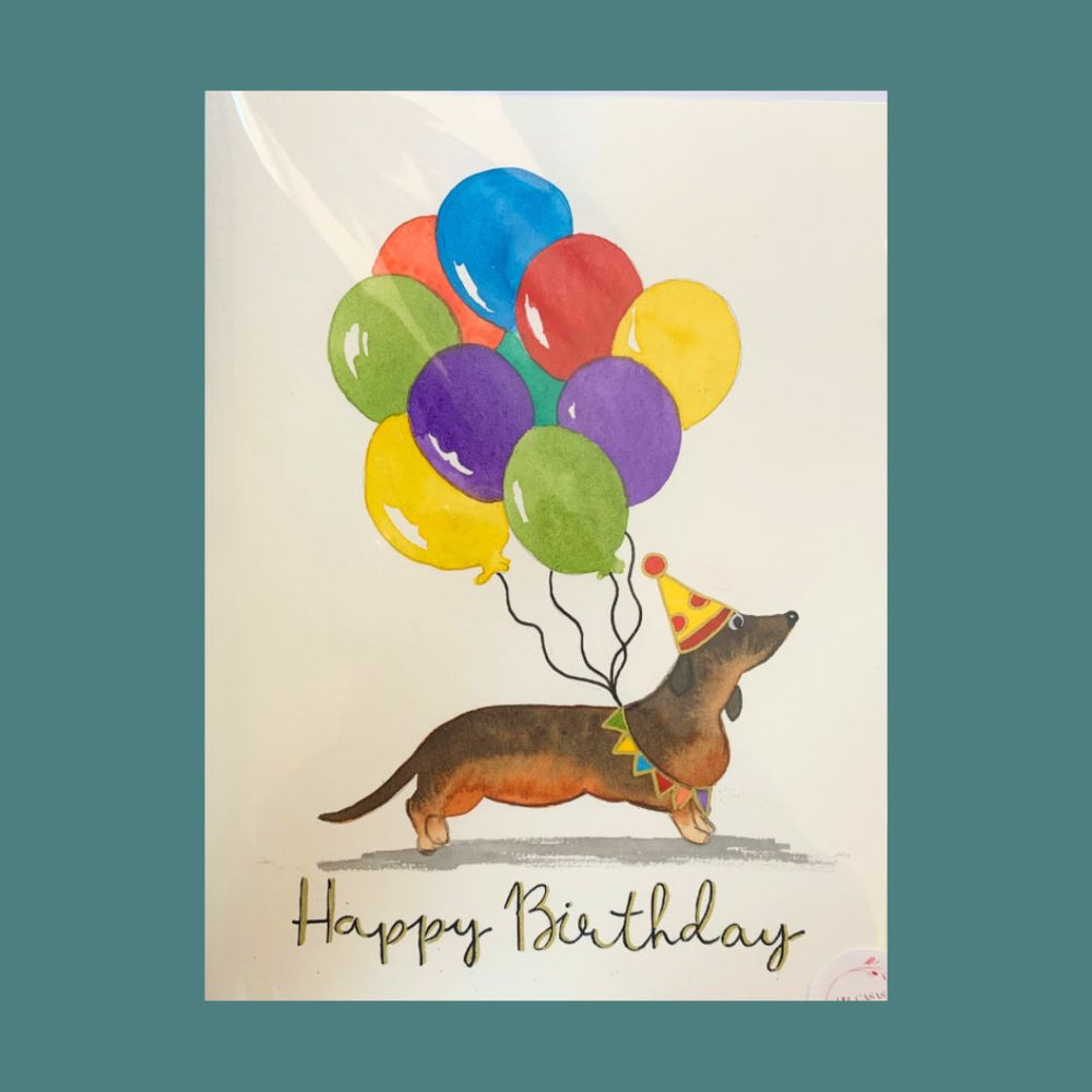 HAPPY BIRTHDAY DACHSHUND