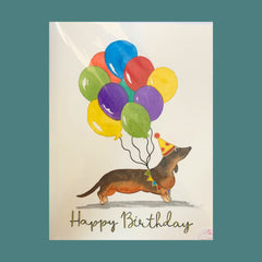 HAPPY BIRTHDAY DACHSHUND