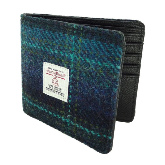 Harris Tweed Wallet Blue Turquoise LB2007-COL119-1024x1024