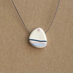 SINGLE BEAD PEBBLE NECKLACES