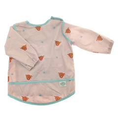 HIGHLAND COW COVERALL FEEDING BIB