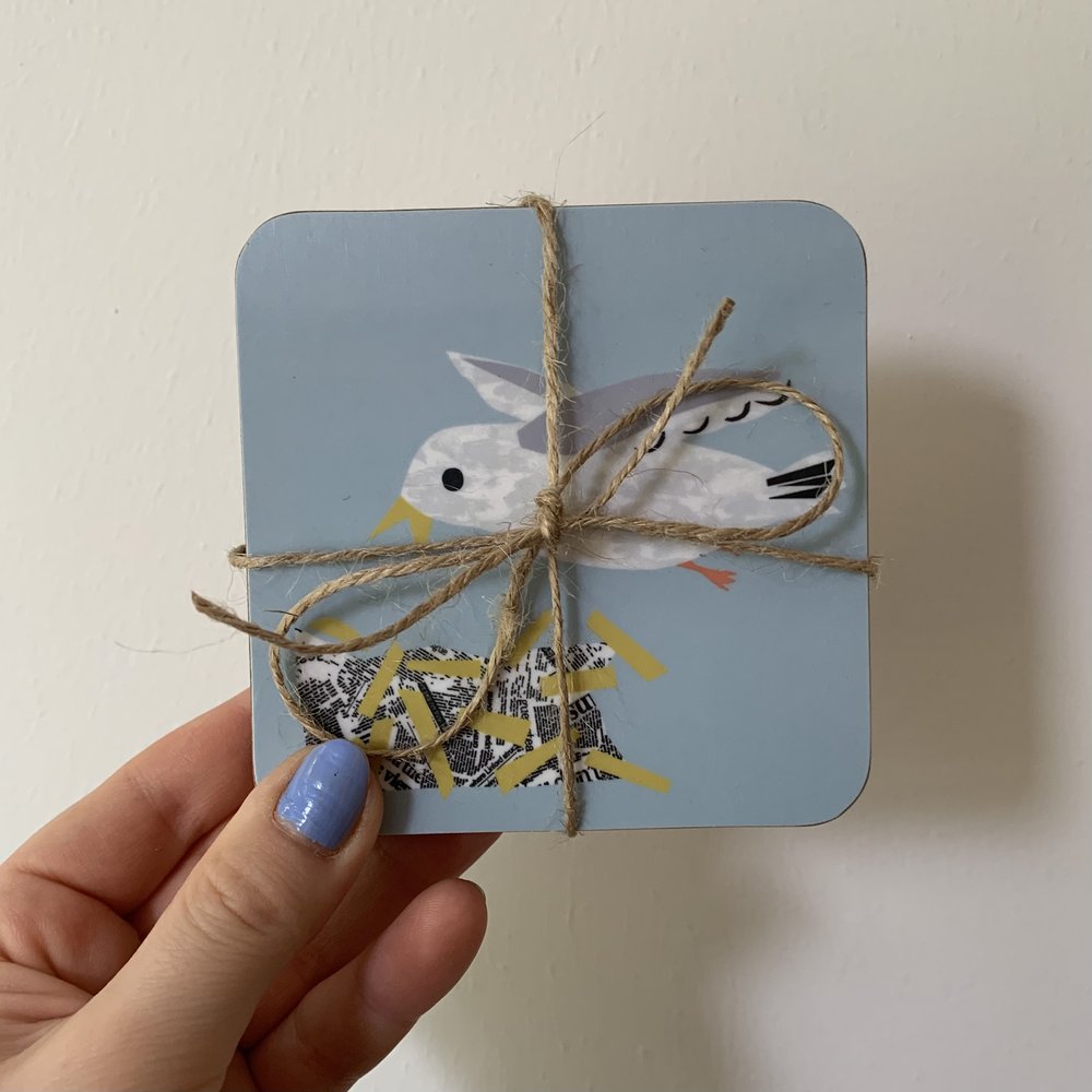 COASTER SET - Seagulls