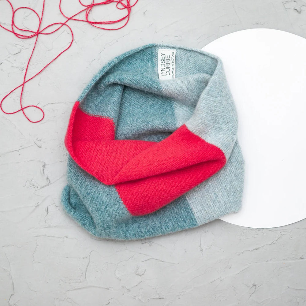 SMALL INTARSIA SNOOD