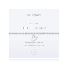 A LITTLE 'BEST MUM' SILVER BRACELET