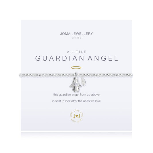 Joma A Little Guardian Angel silver plated bracelet with angel charm