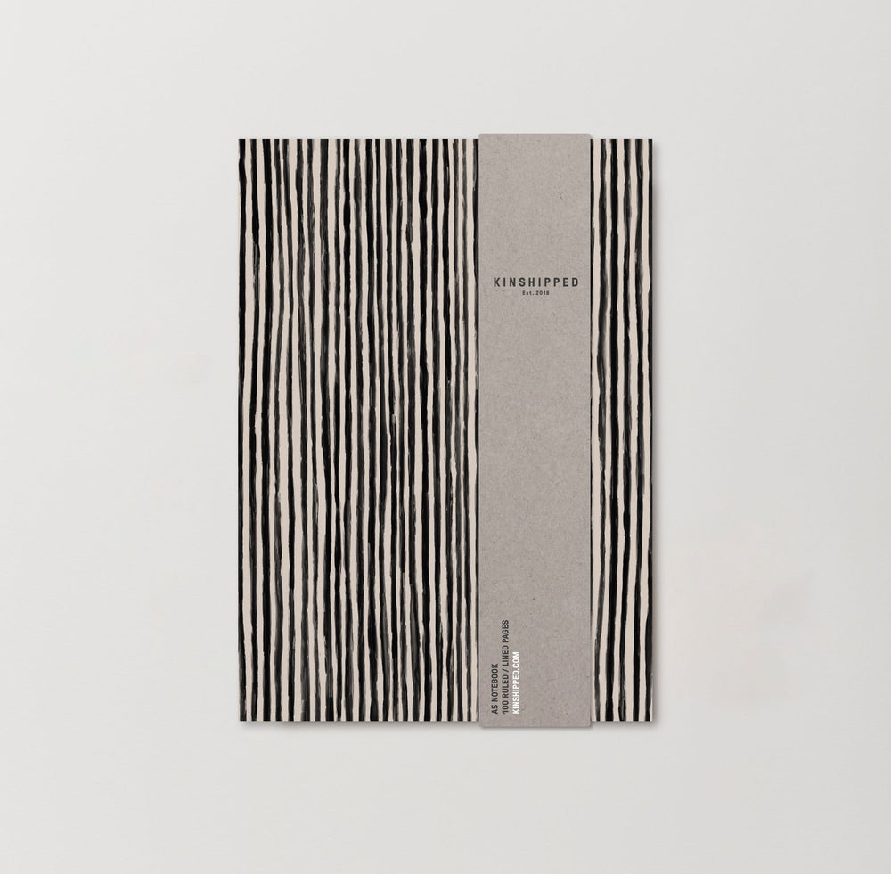 A5 NOTEBOOK - PAINTED LINES