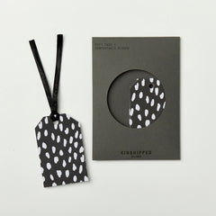 WHITE DASH GIFT TAGS