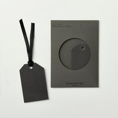 CHARCOAL GIFT TAGS