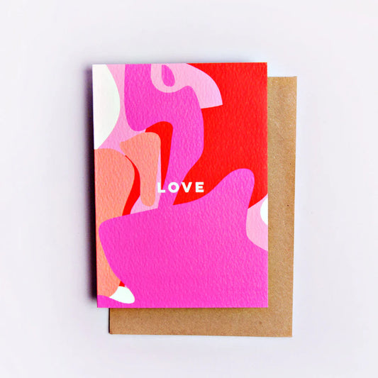 LOVE  SHAPES CARD