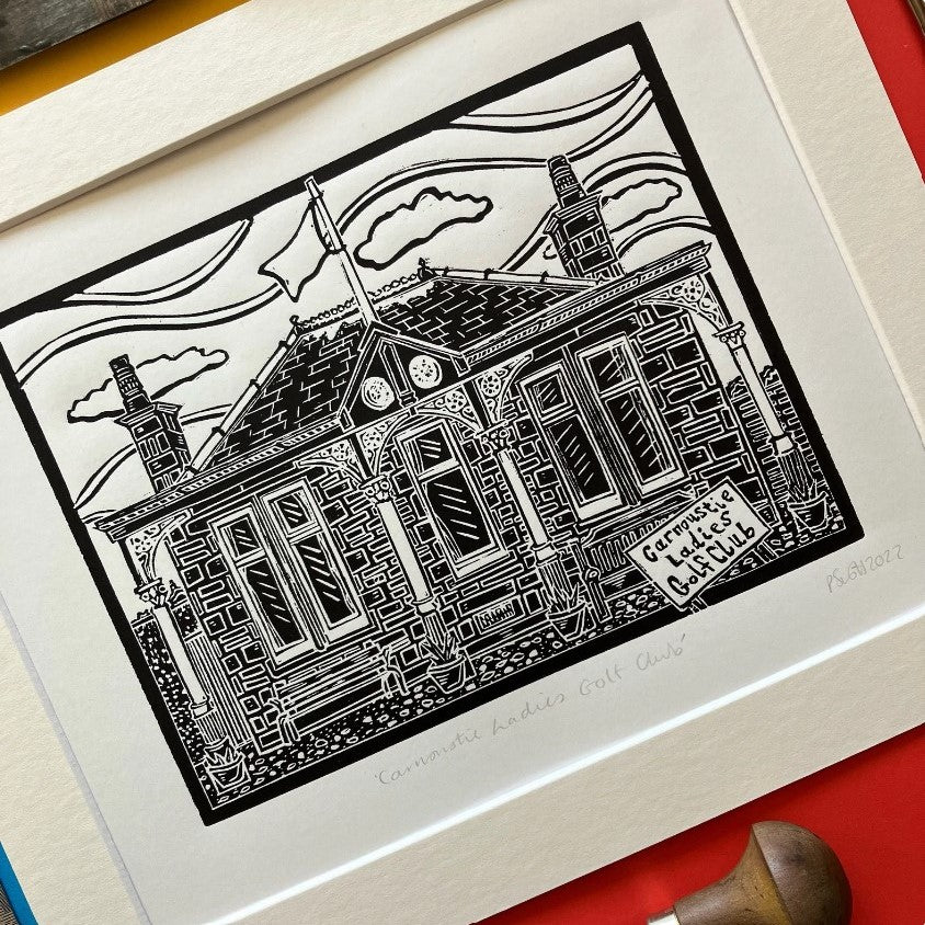 CARNOUSTIE LADIES PRINT