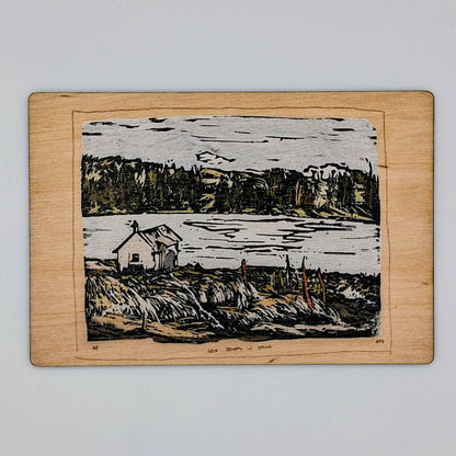 WOODEN POSTCARDS