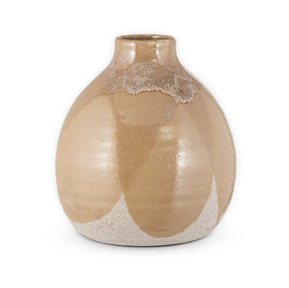 Nkuku Lucia terracotta ceramic vase handmade in Portugal