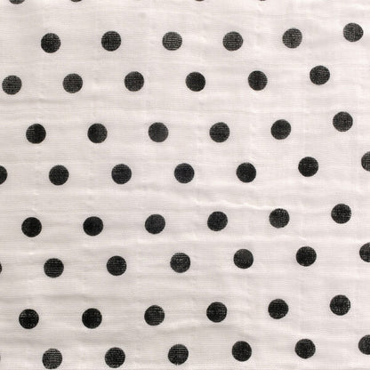 BLACK AND WHITE MUSLIN SET