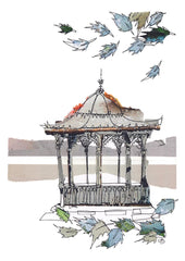 MAGDALEN GREEN BANDSTAND CARD