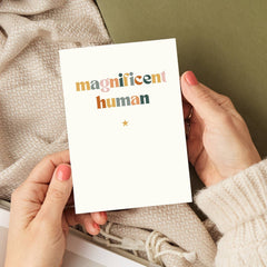 MAGNIFICENT HUMAN CARD