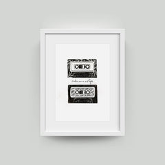 MAKE ME A MIXTAPE PRINT