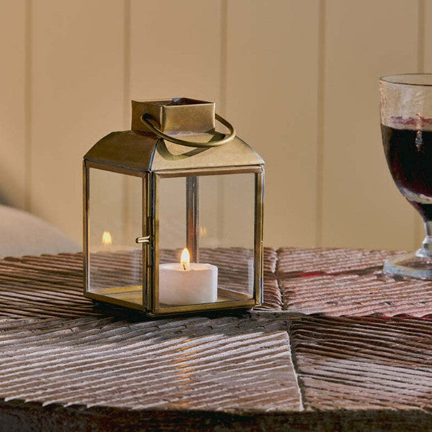 MARO BRASS SMALL LANTERN