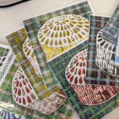 DUNDEE CAKE HANDFINISHED CARDS