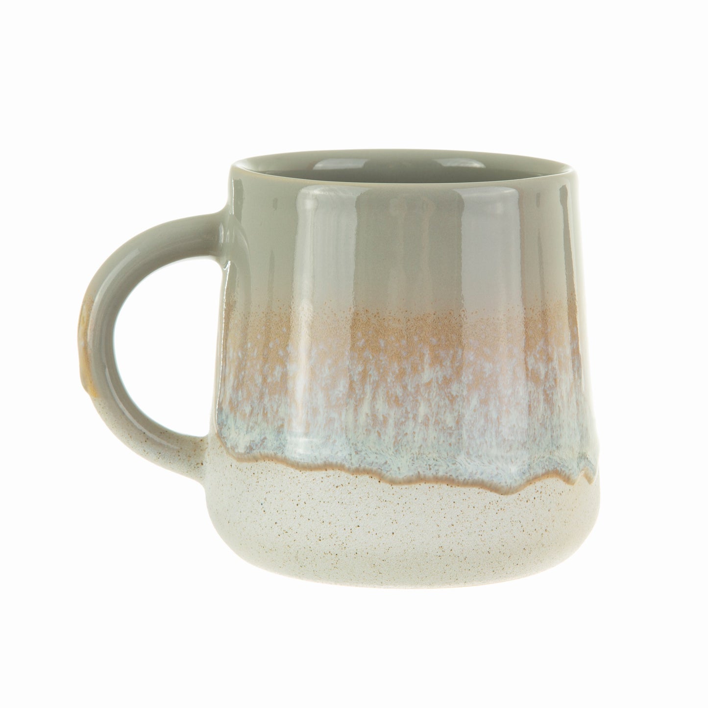 Ombre reactive glaze stoneware mug 360ml ceramic mug