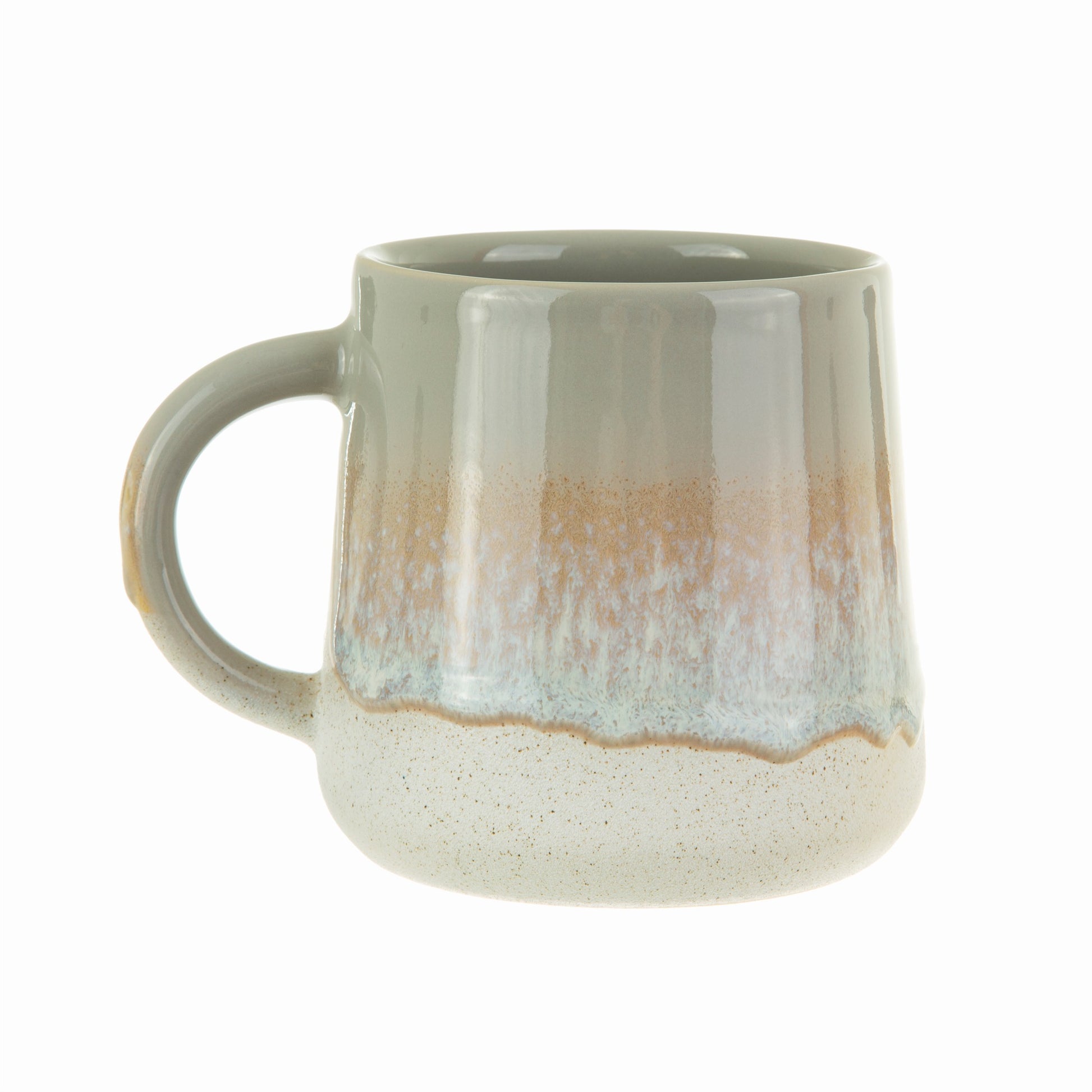 Ombre reactive glaze stoneware mug 360ml ceramic mug