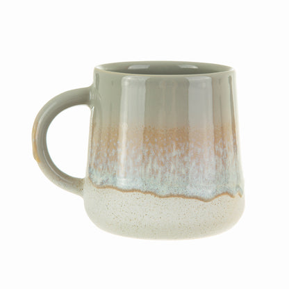 Ombre reactive glaze stoneware mug 360ml ceramic mug