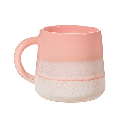 Ombre reactive glaze stoneware mug 360ml ceramic mug