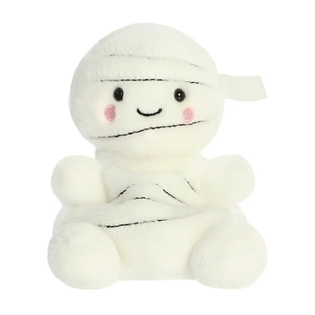 Brendan Mummy Palm Pal soft toy – pumpkin plush Halloween gift