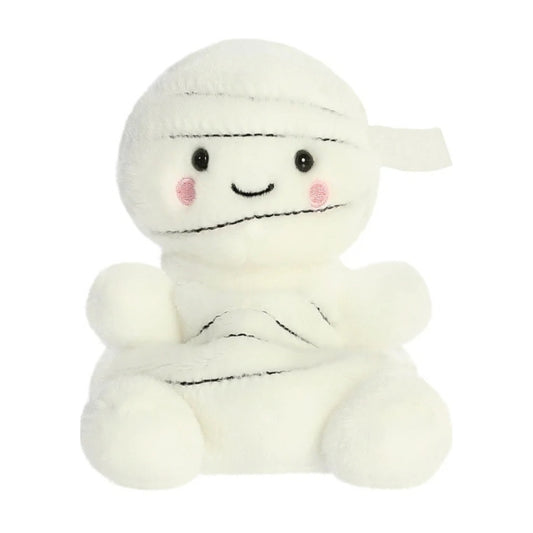 Brendan Mummy Palm Pal soft toy – pumpkin plush Halloween gift