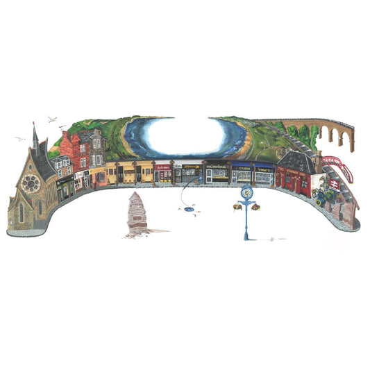 THE SEAWAY MONIFIETH PRINT