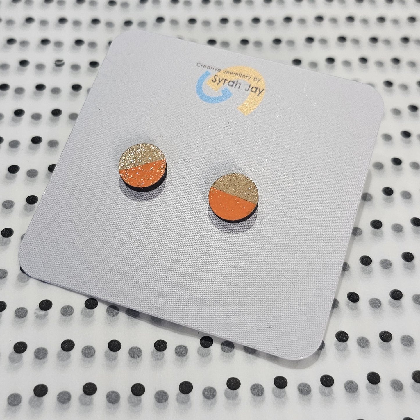 GEO BLOCK SMALL STUDS