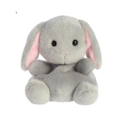 Palm Pal Plush cute toy grey bunny rabbit